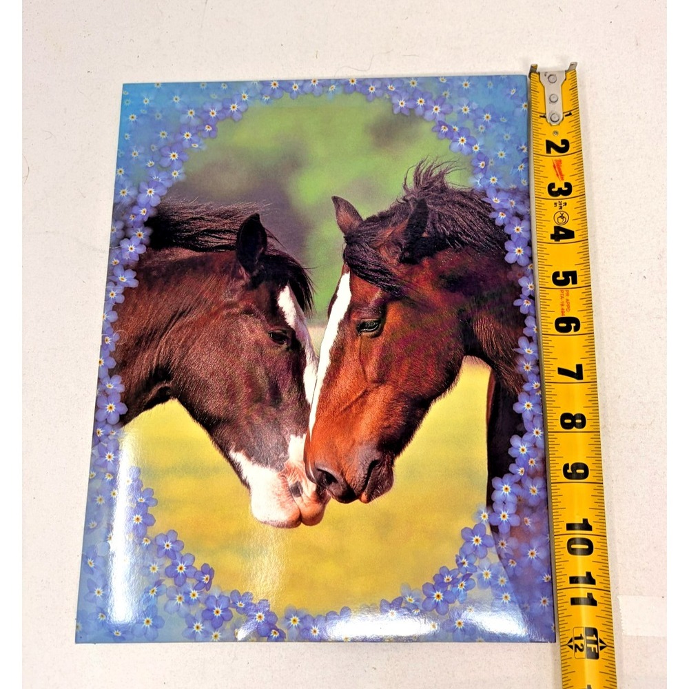 Rare! Y2KPlymouth Spirit of the Horse Shire Horses  Folder Made In USA